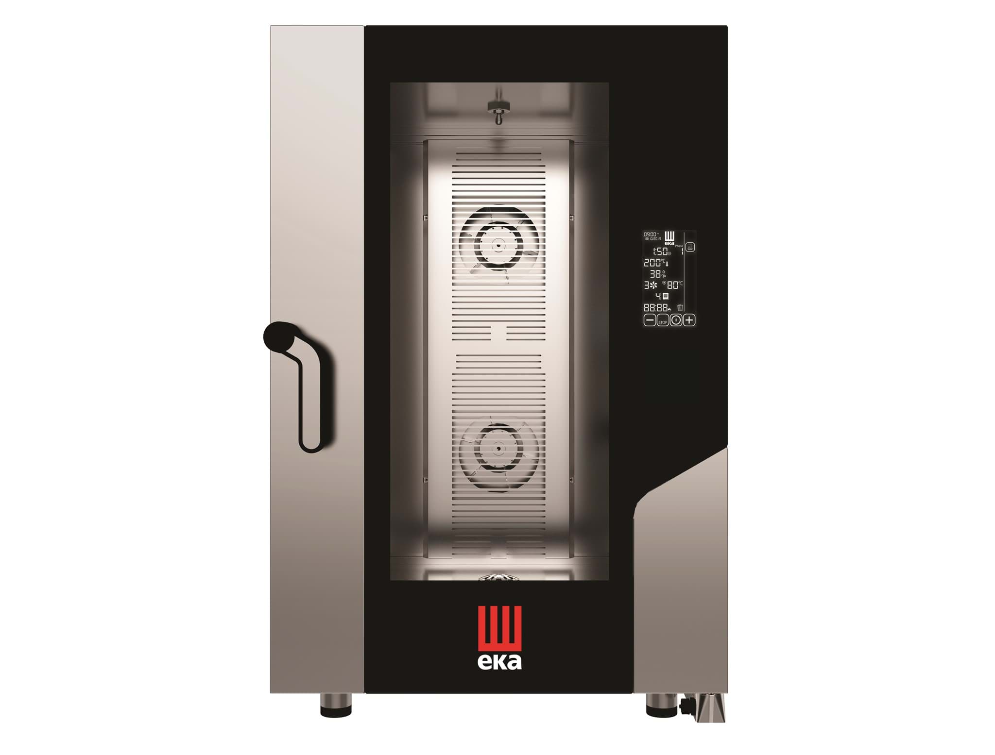 EKA MILLENNIAL SERİSİ ELEKTRİKLİ KONVEKSİYON NEMLENDİRMELİ FIRIN ELEKTRONİK KONTROL - MKF 1111 BM resmi